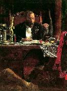 Thomas Eakins Portrait of Professor Benjamin H Rand oil painting